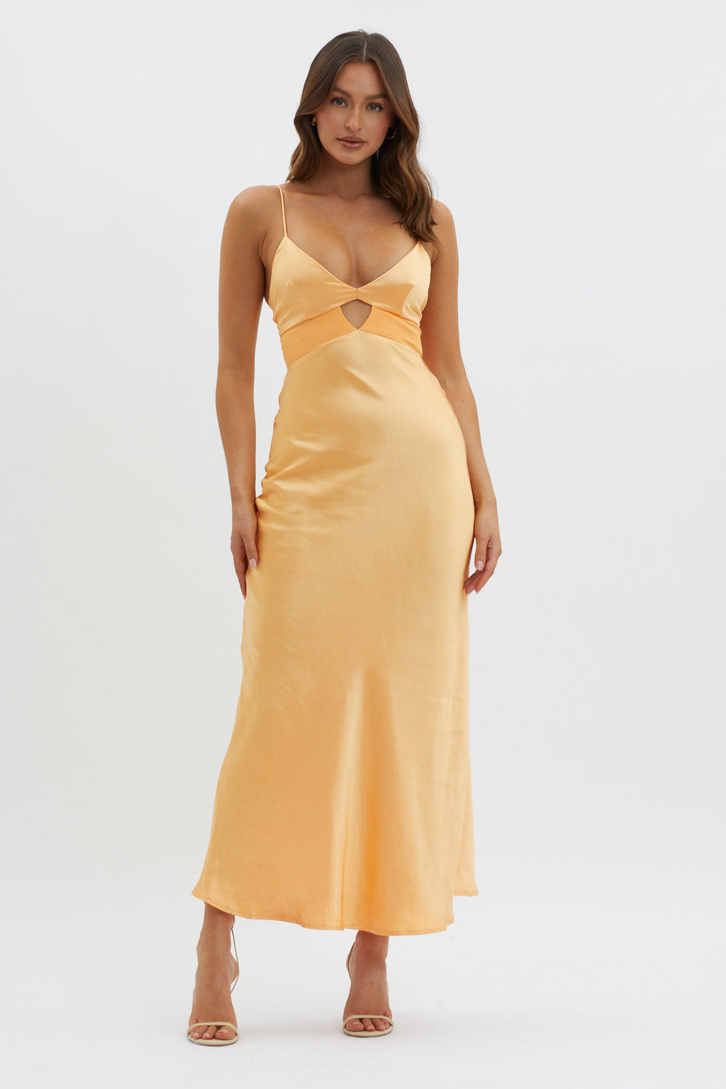 Eternal Sun Keyhole Bust Maxi Dress Mango by Selfie Leslie Australia