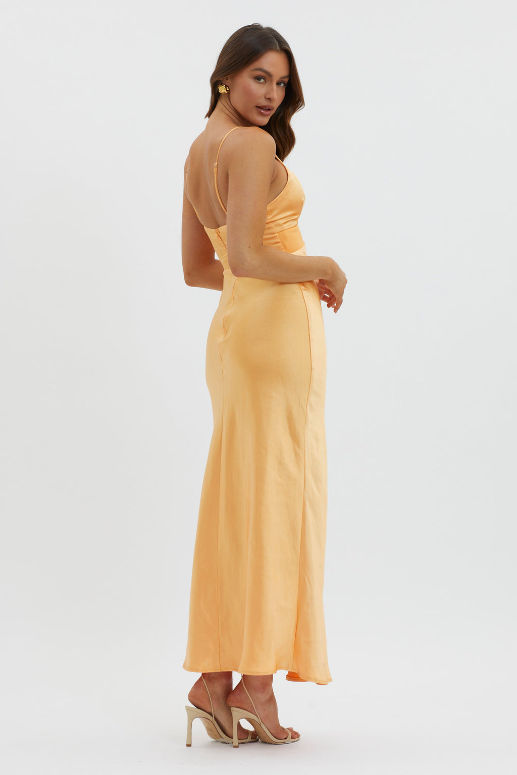 Eternal Sun Keyhole Bust Maxi Dress Mango by Selfie Leslie Australia