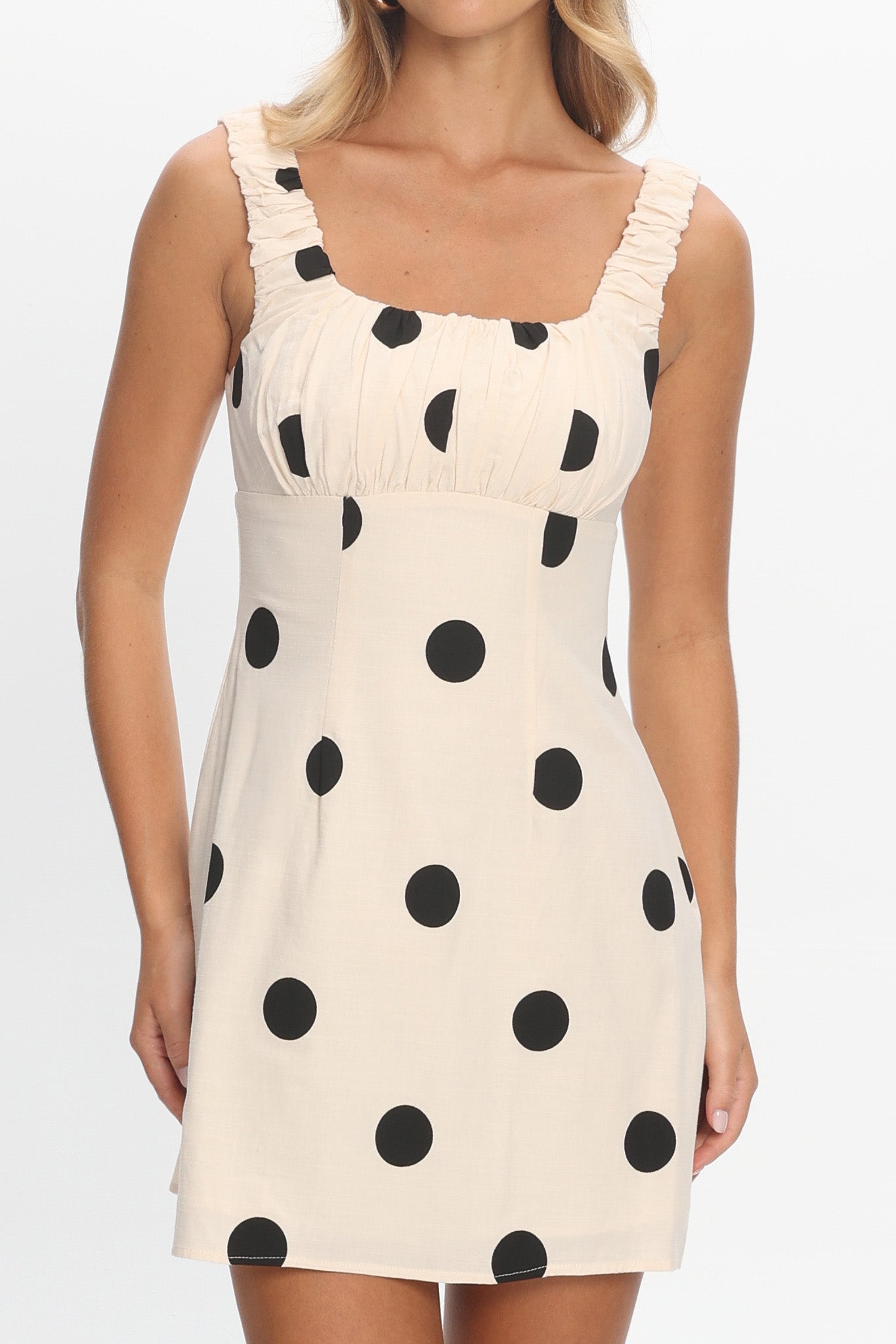 Petronella Mini Dress Polka Dot by Selfie Leslie Australia
