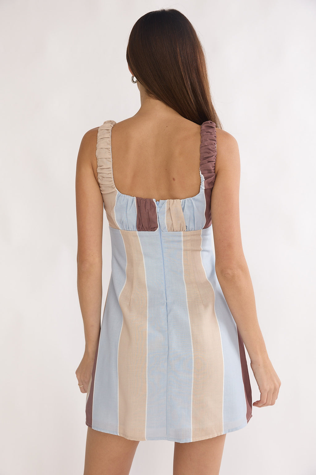 Petronella Mini Dress Stripe by Selfie Leslie Australia