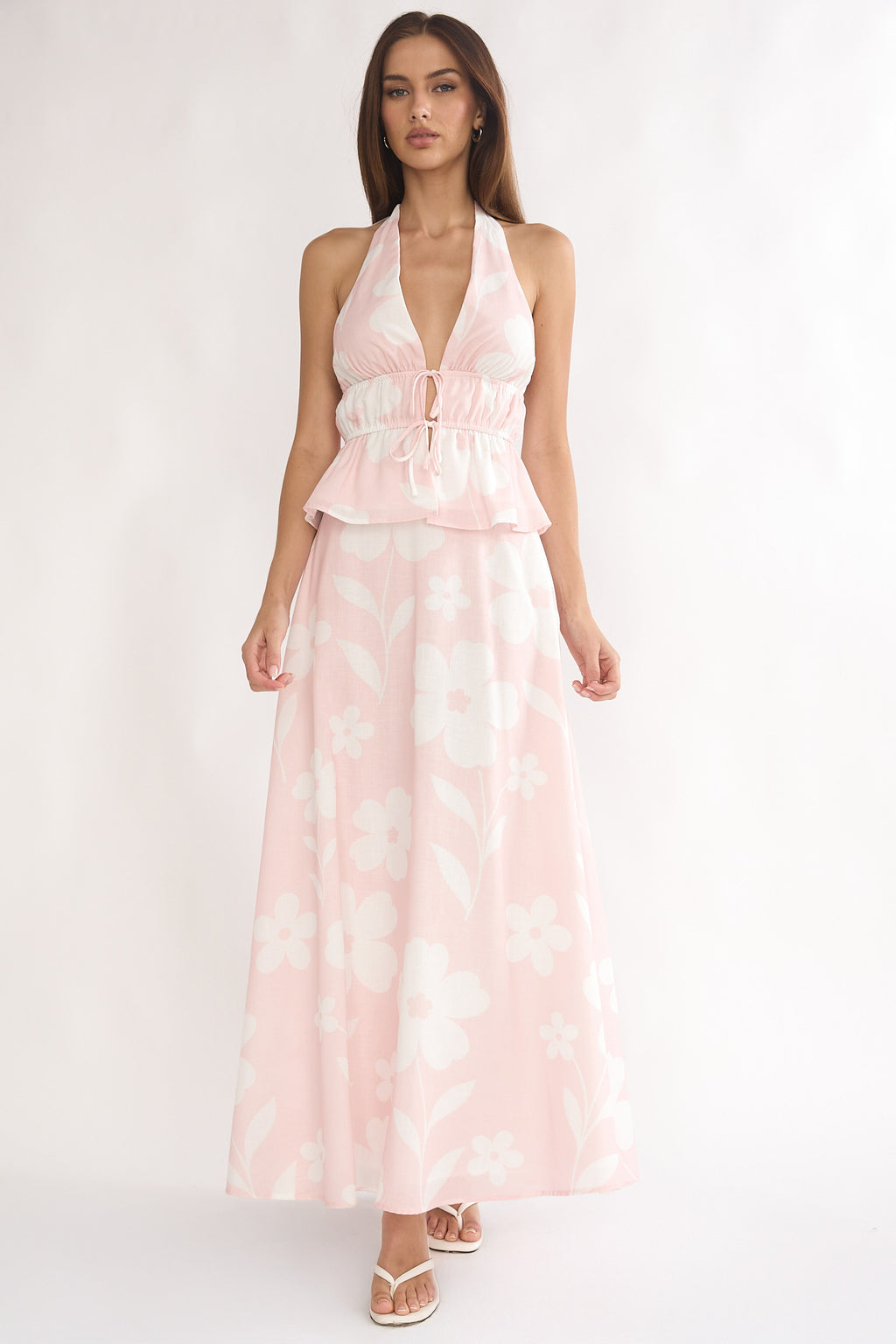 Under The Moons A-Line Maxi Skirt Floral by Selfie Leslie Australia