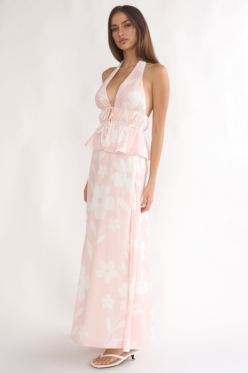 Under The Moons A-Line Maxi Skirt Floral by Selfie Leslie Australia