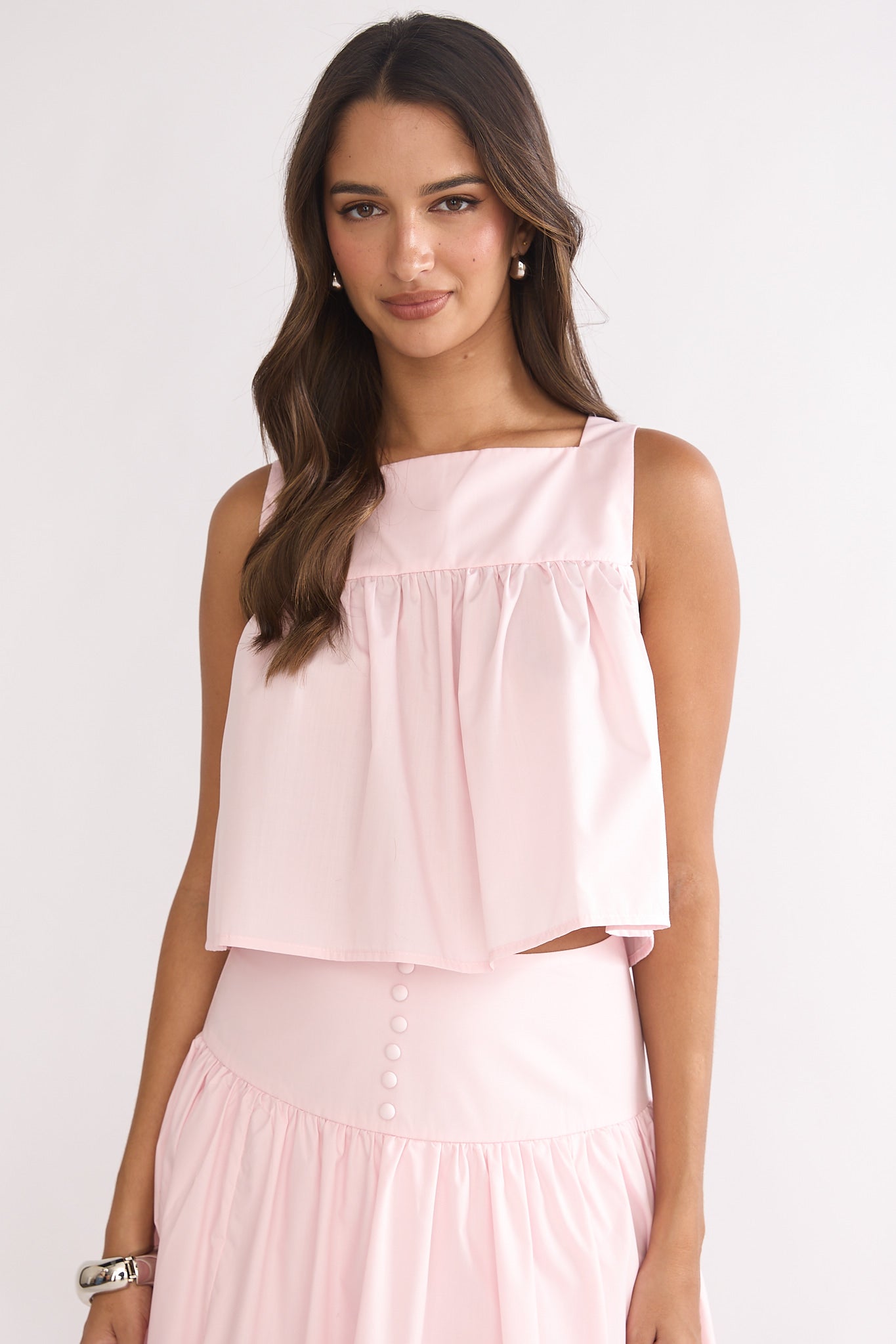 Starlina Babydoll Top Rosewater by Selfie Leslie Australia
