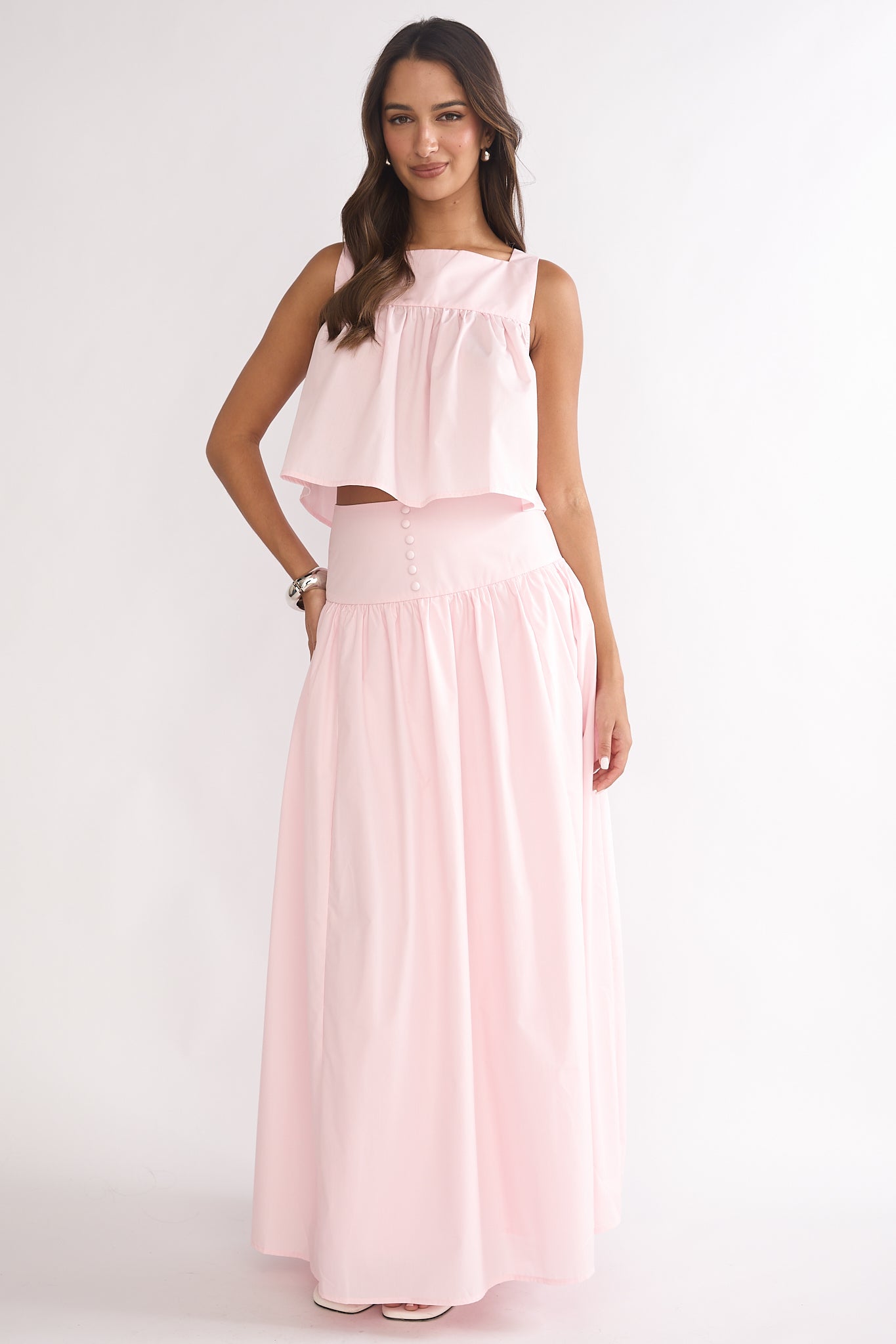 Starlina Babydoll Top Rosewater by Selfie Leslie Australia