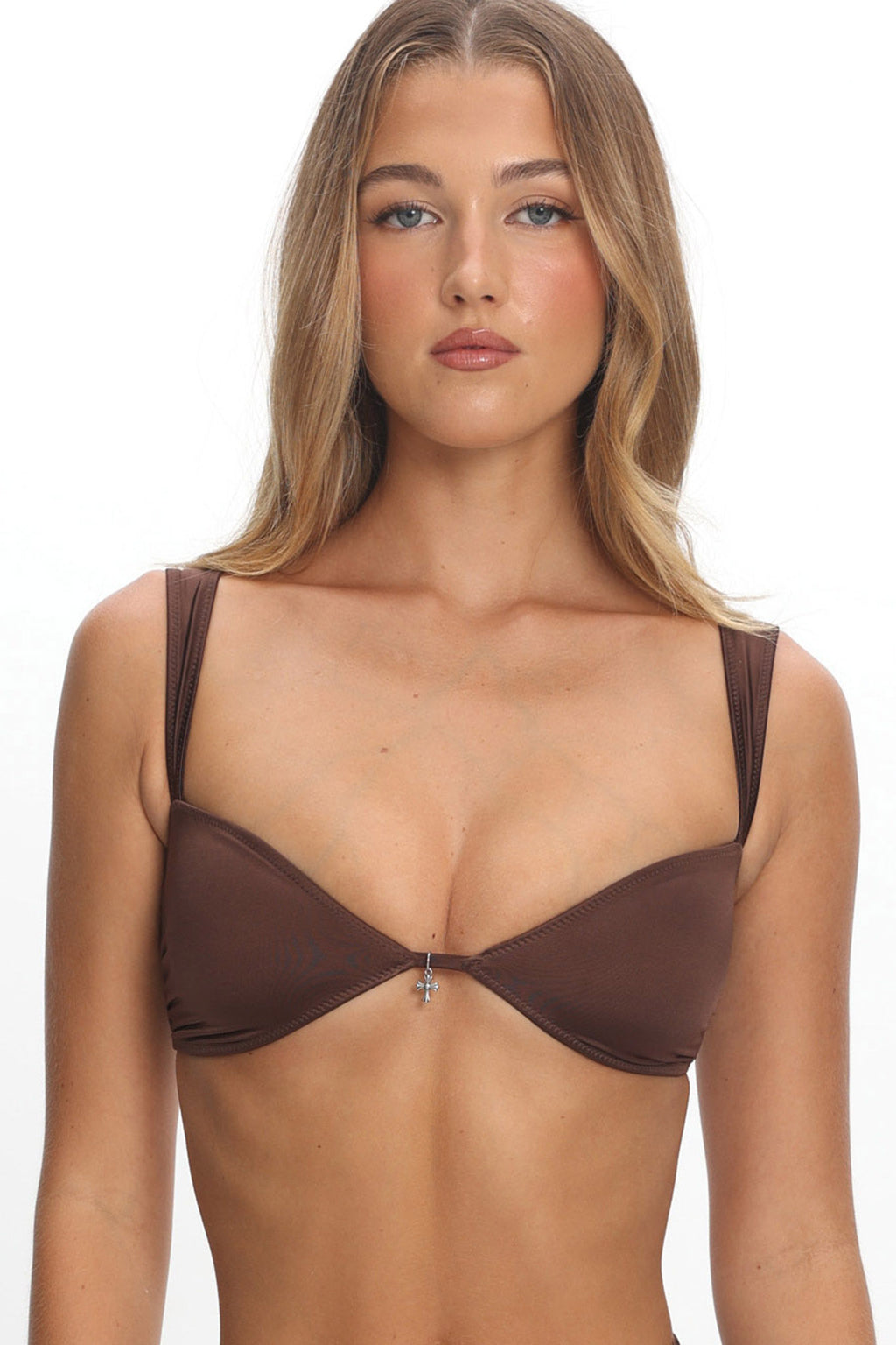 LIONESS Lila Top Chocolate by Selfie Leslie Australia