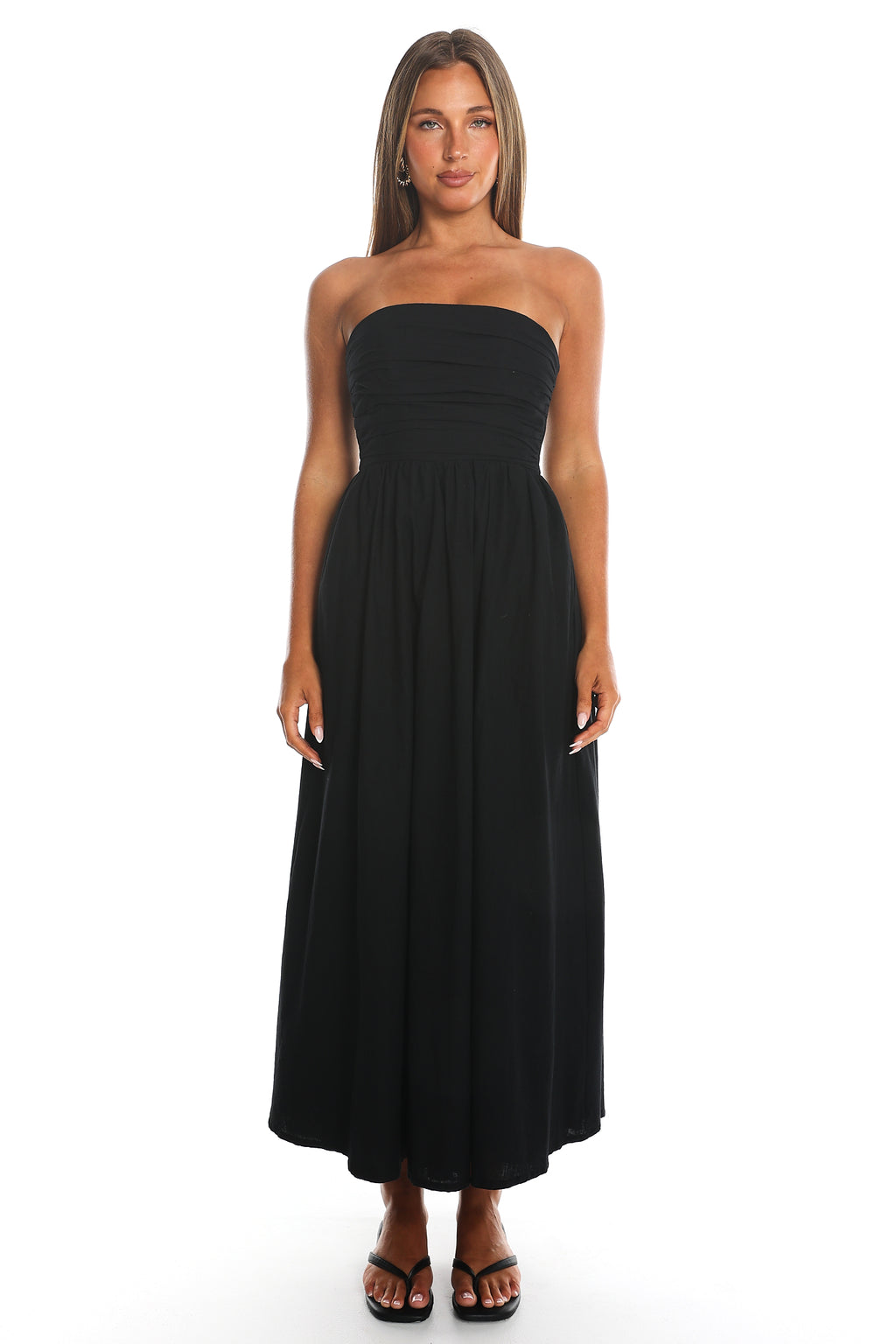 Sunset Bound Maxi Dress Black