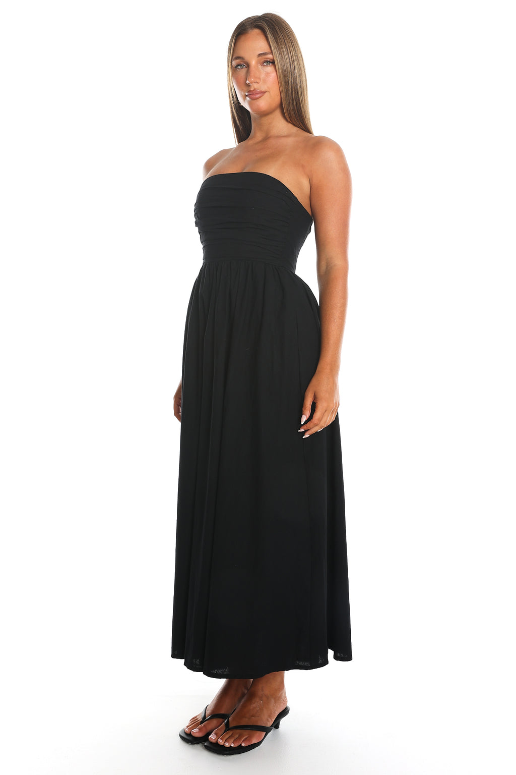 Sunset Bound Maxi Dress Black