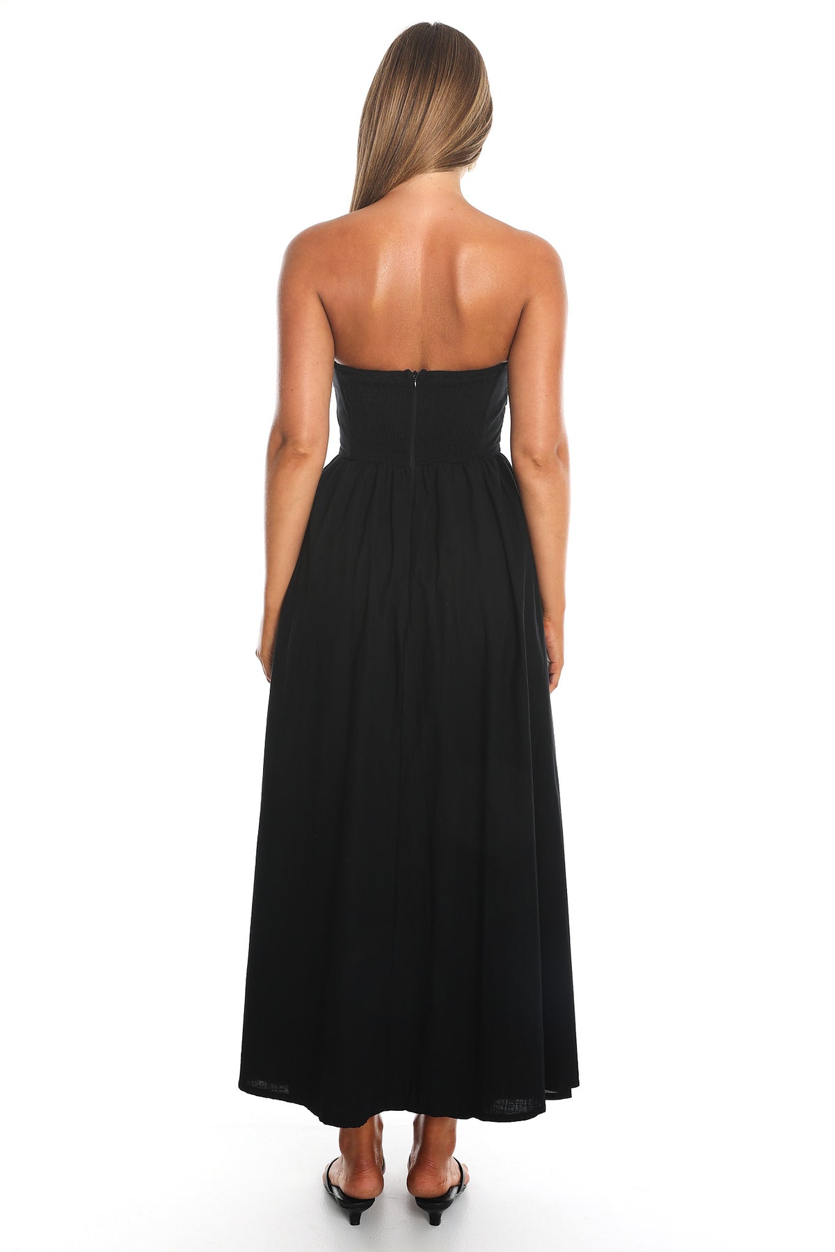 Sunset Bound Maxi Dress Black