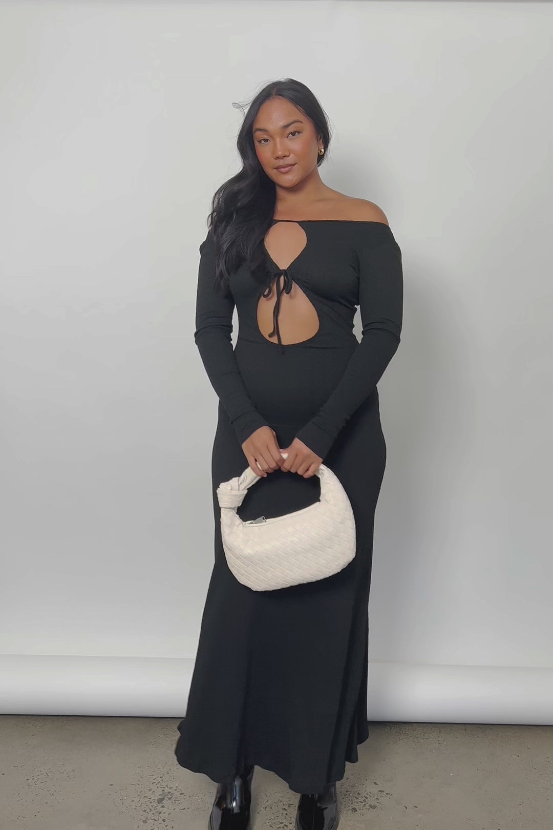 SNDYS Tallulah Maxi Dress Black