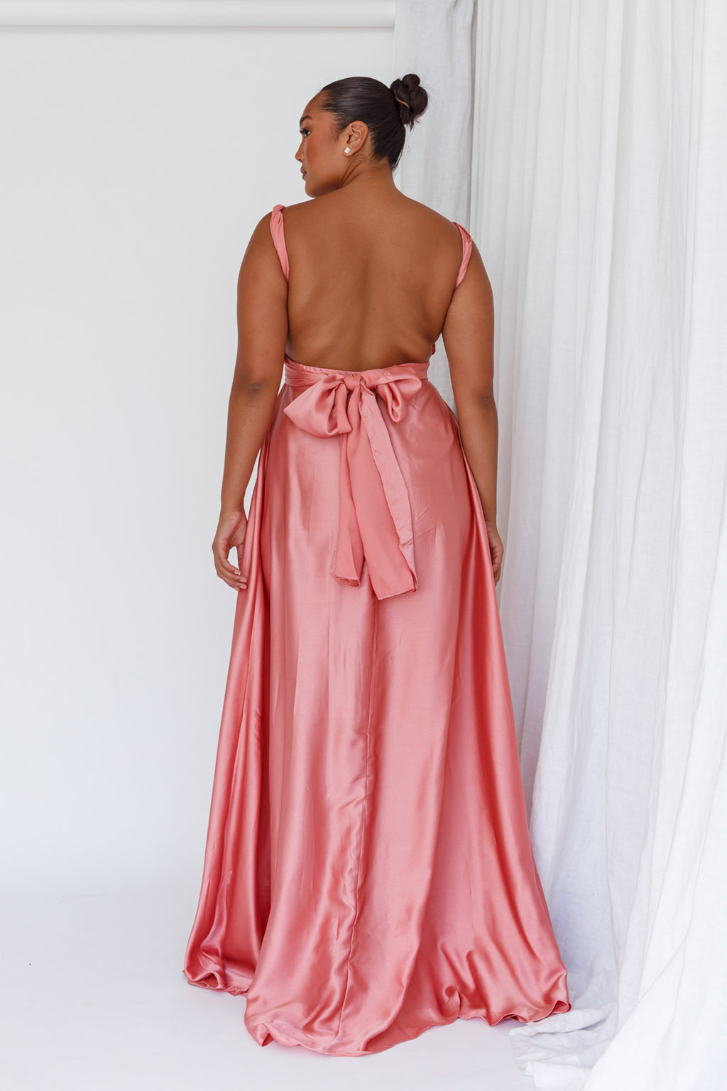 Ariana Multiway Maxi Dress Rose by Selfie Leslie Australia