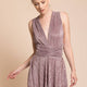 Ariana Adjustable Fit Dress Taupe