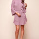 Lina Tunic Knit Dress Mauve