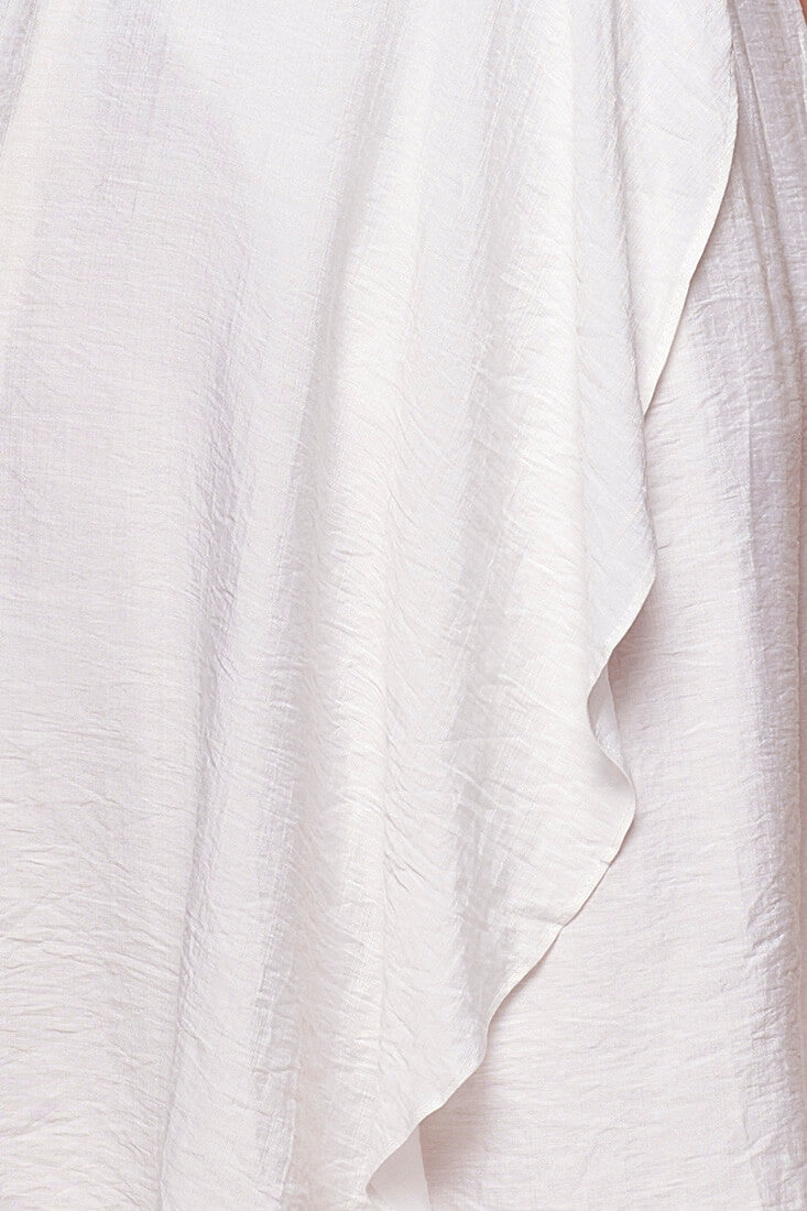 Adali Flowy Summer Midi Dress White by Selfie Leslie