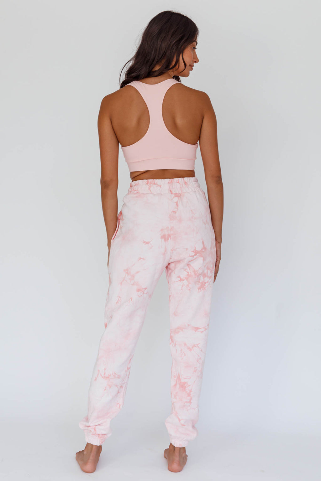 Take It Easy Jogger Track Pants Pink by Selfie Leslie Australia
