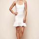 Saskia Backless Mini Dress White
