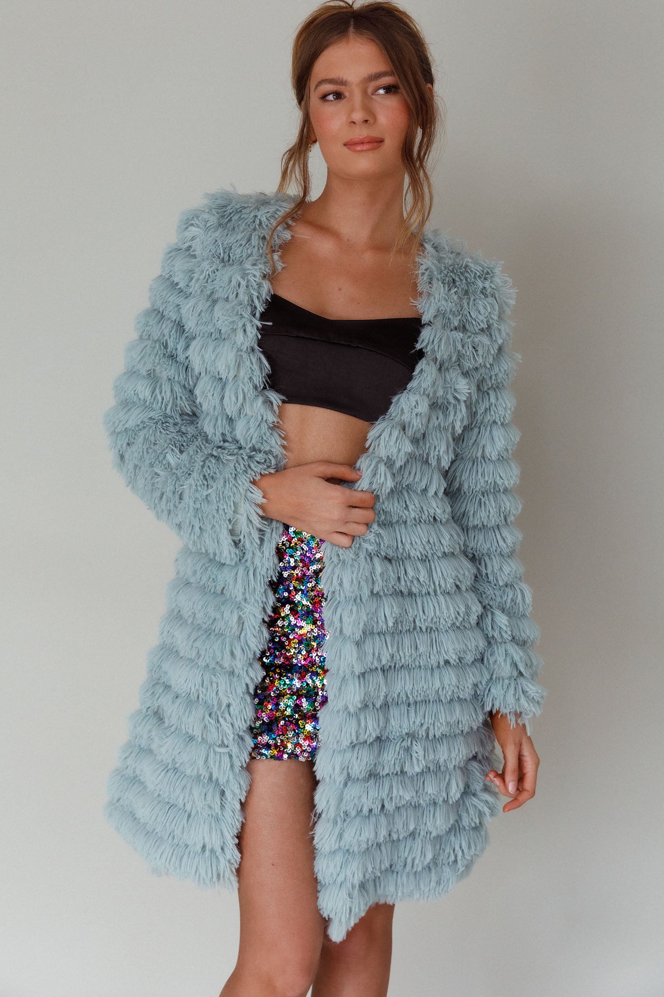 MONTANA FAUX FUR JACKET main image 1