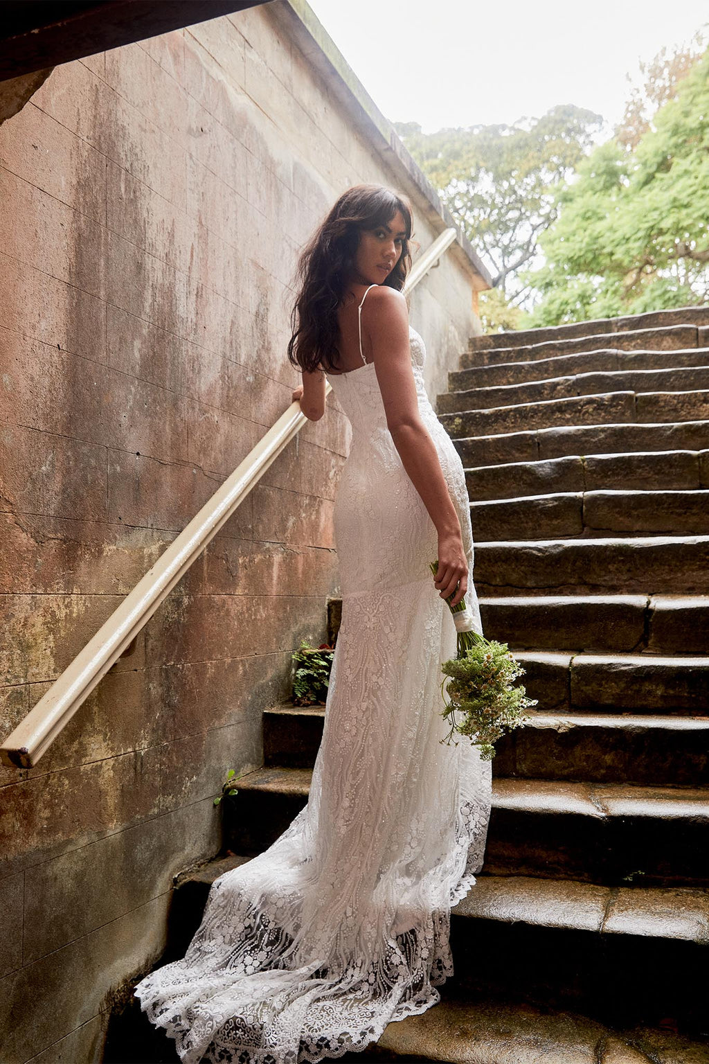 Your Beloved Lace Maxi Dress White by Selfie Leslie Australia