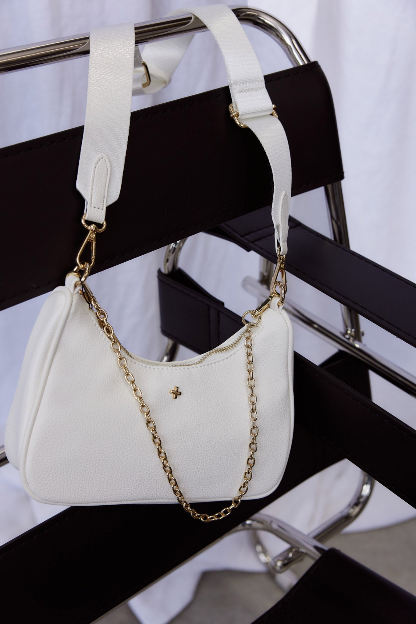 Paloma Shoulder Bag White by Selfie Leslie