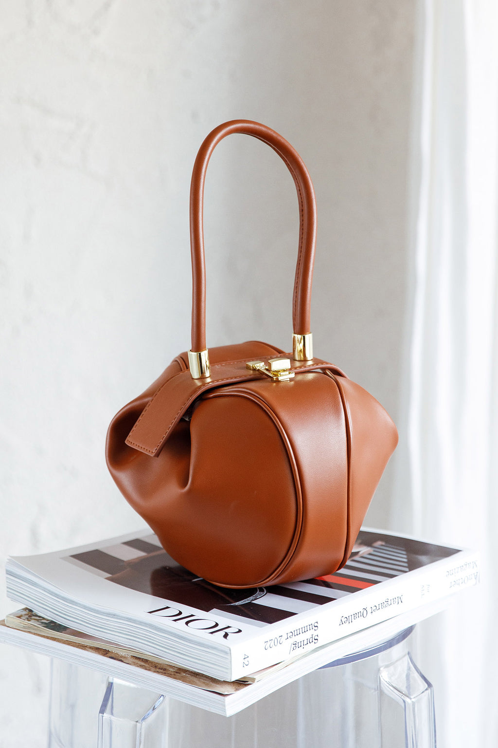 Billie Dumpling Hobo Bag Brown by Selfie Leslie Australia