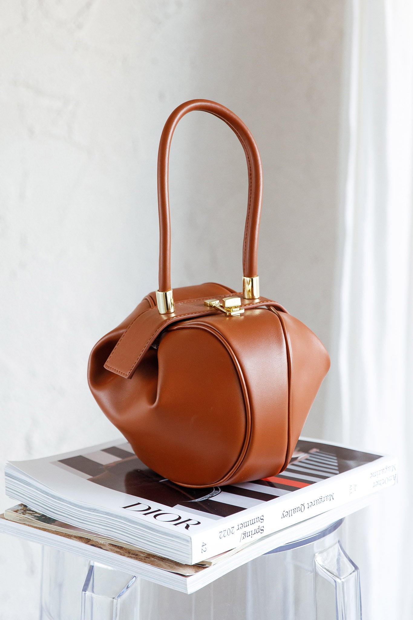 Billie Dumpling Hobo Bag Brown by Selfie Leslie Australia