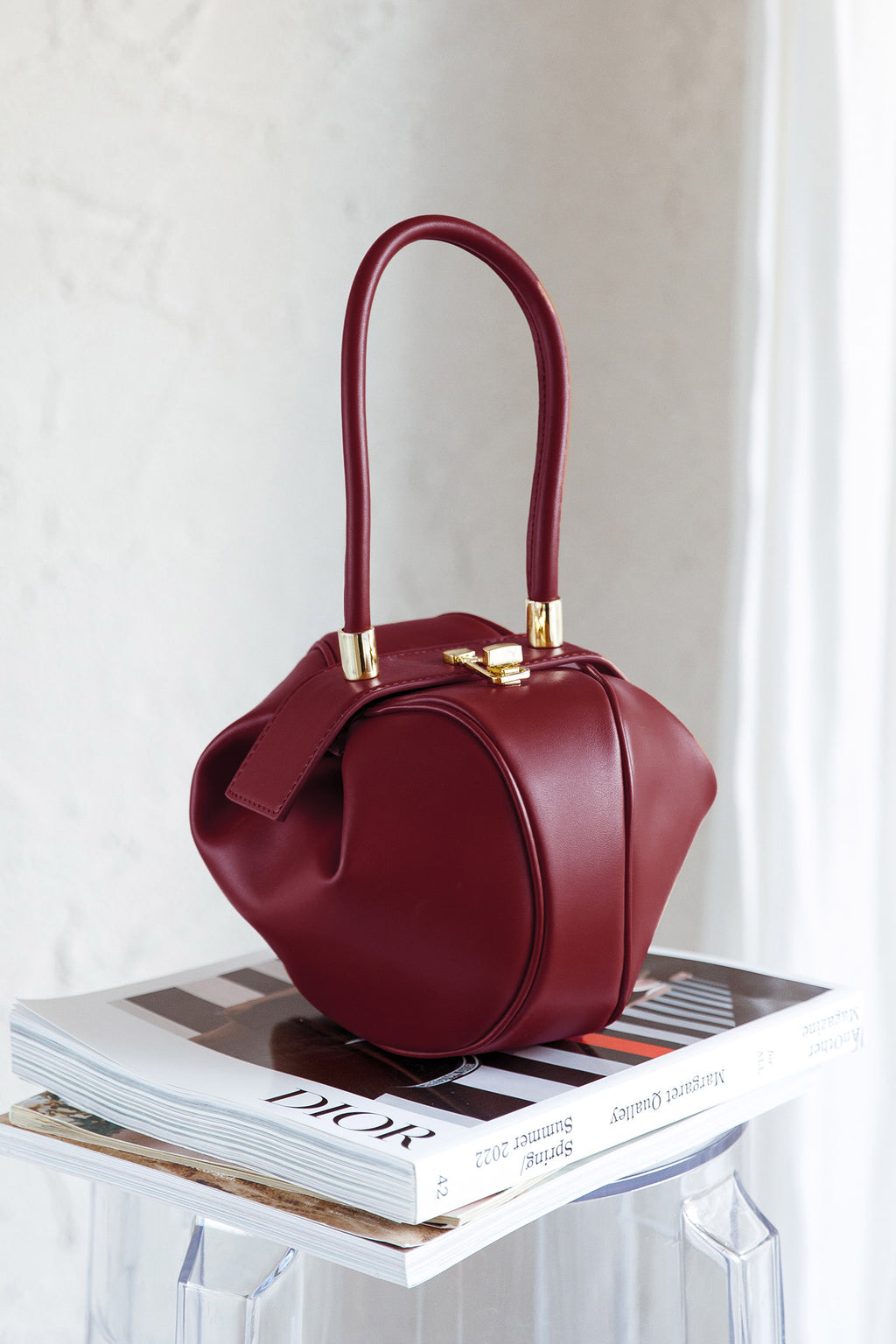 Billie Dumpling Hobo Bag Red by Selfie Leslie Australia