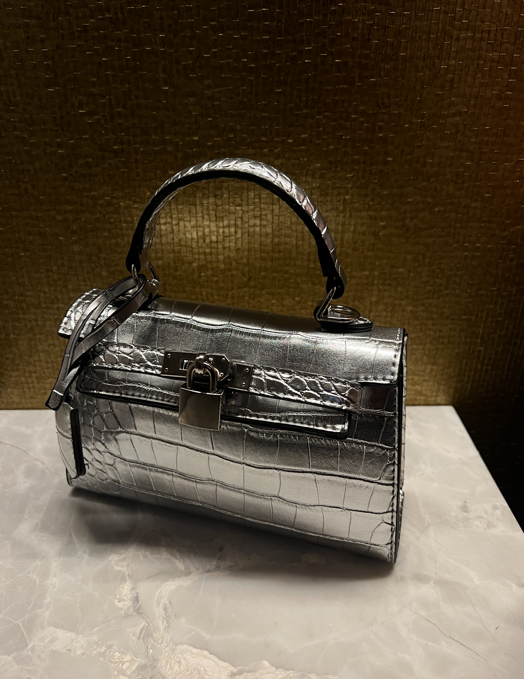 Peta And Jain Jaden Handbag Silver by Selfie Leslie Australia