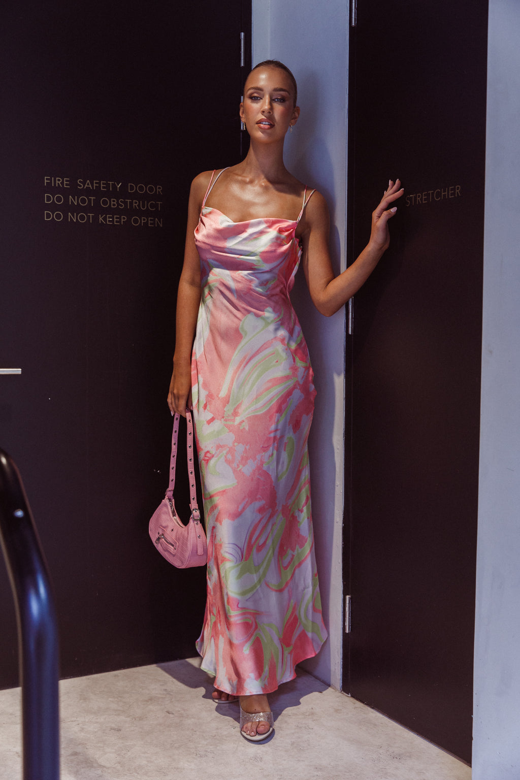 Peta And Jain Moto Shoulder Bag Pink by Selfie Leslie Australia
