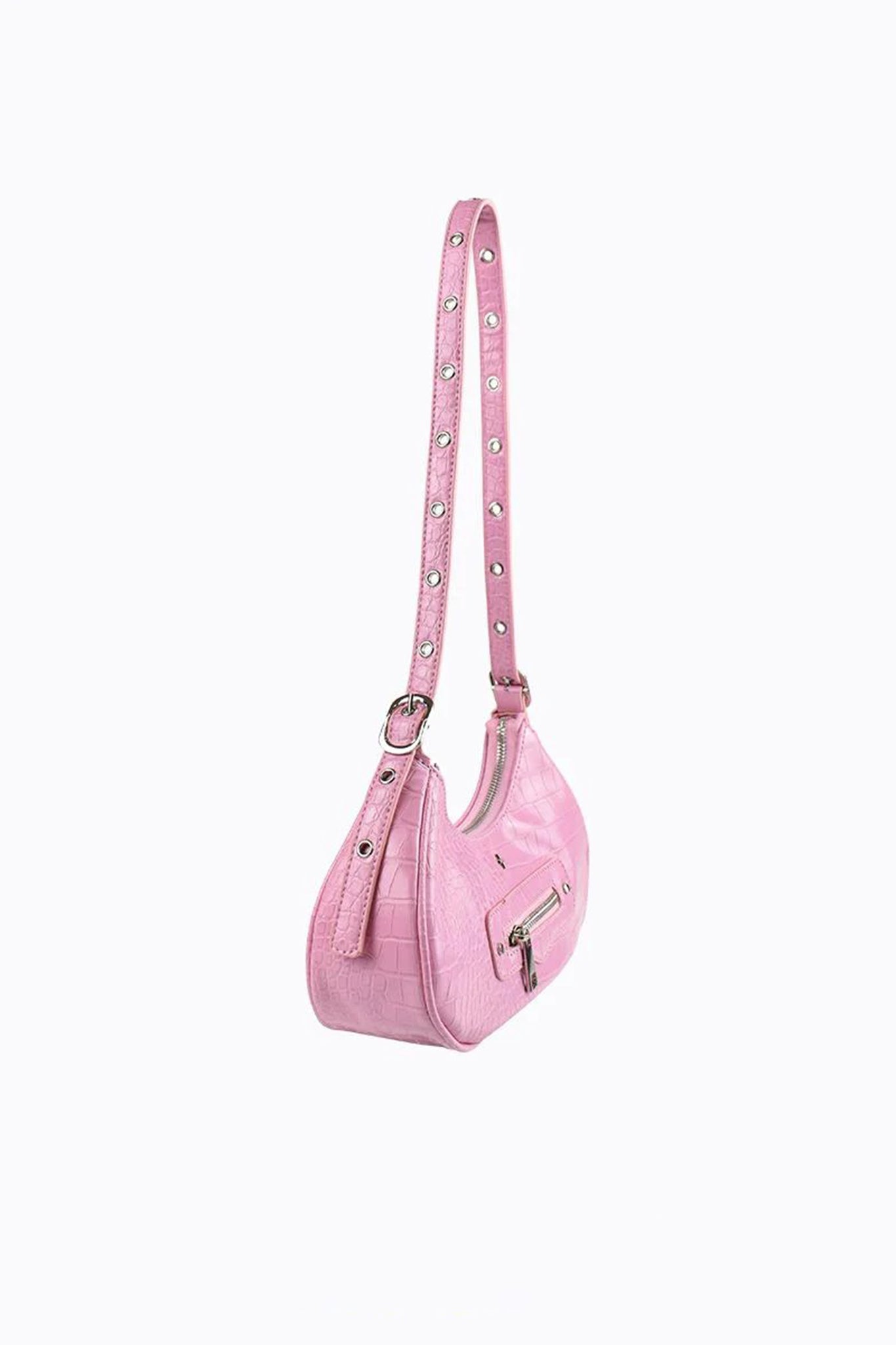 Peta And Jain Moto Shoulder Bag Pink by Selfie Leslie Australia