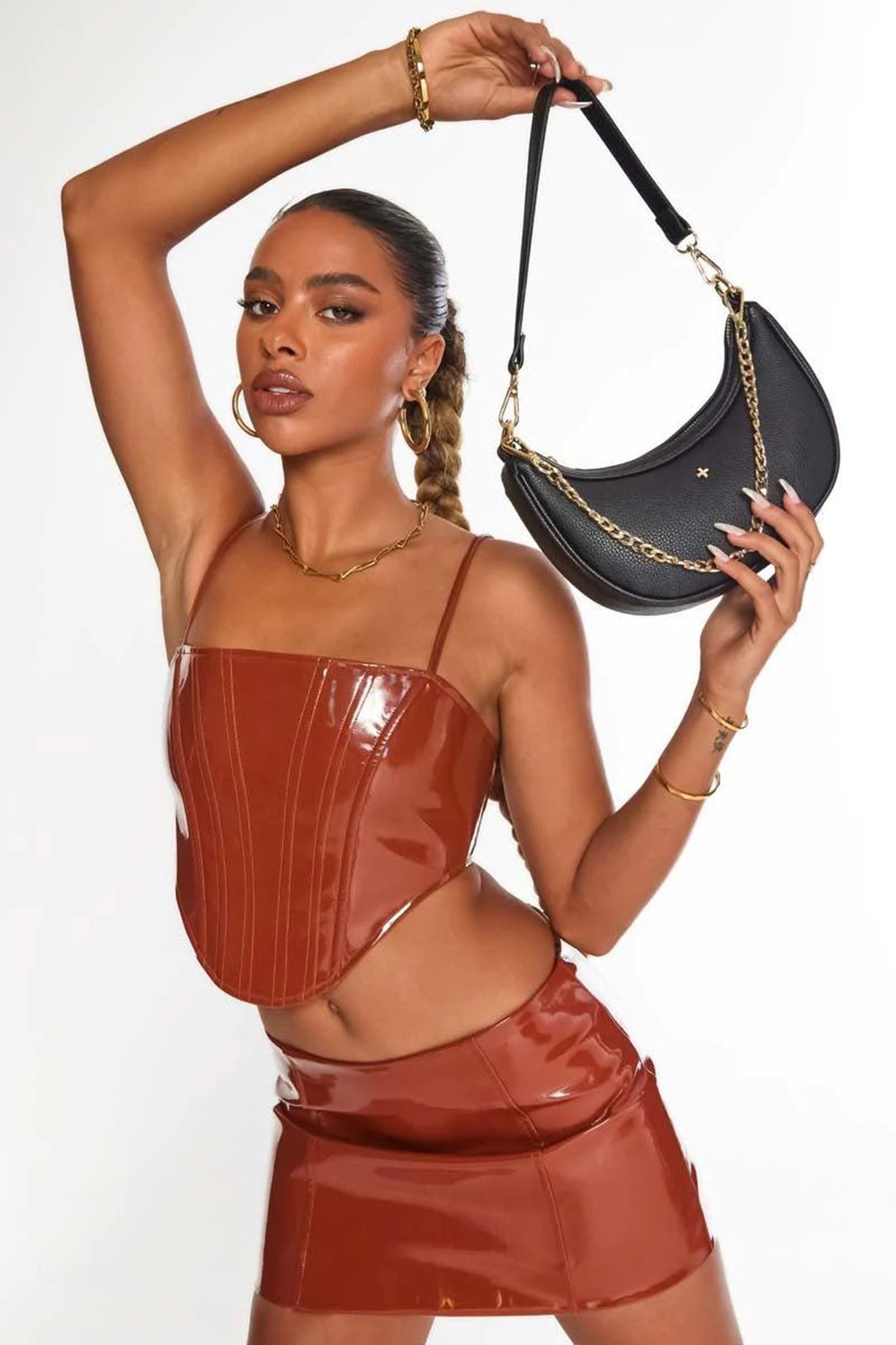 Peta And Jain Micki Shoulder Bag Black by Selfie Leslie Australia