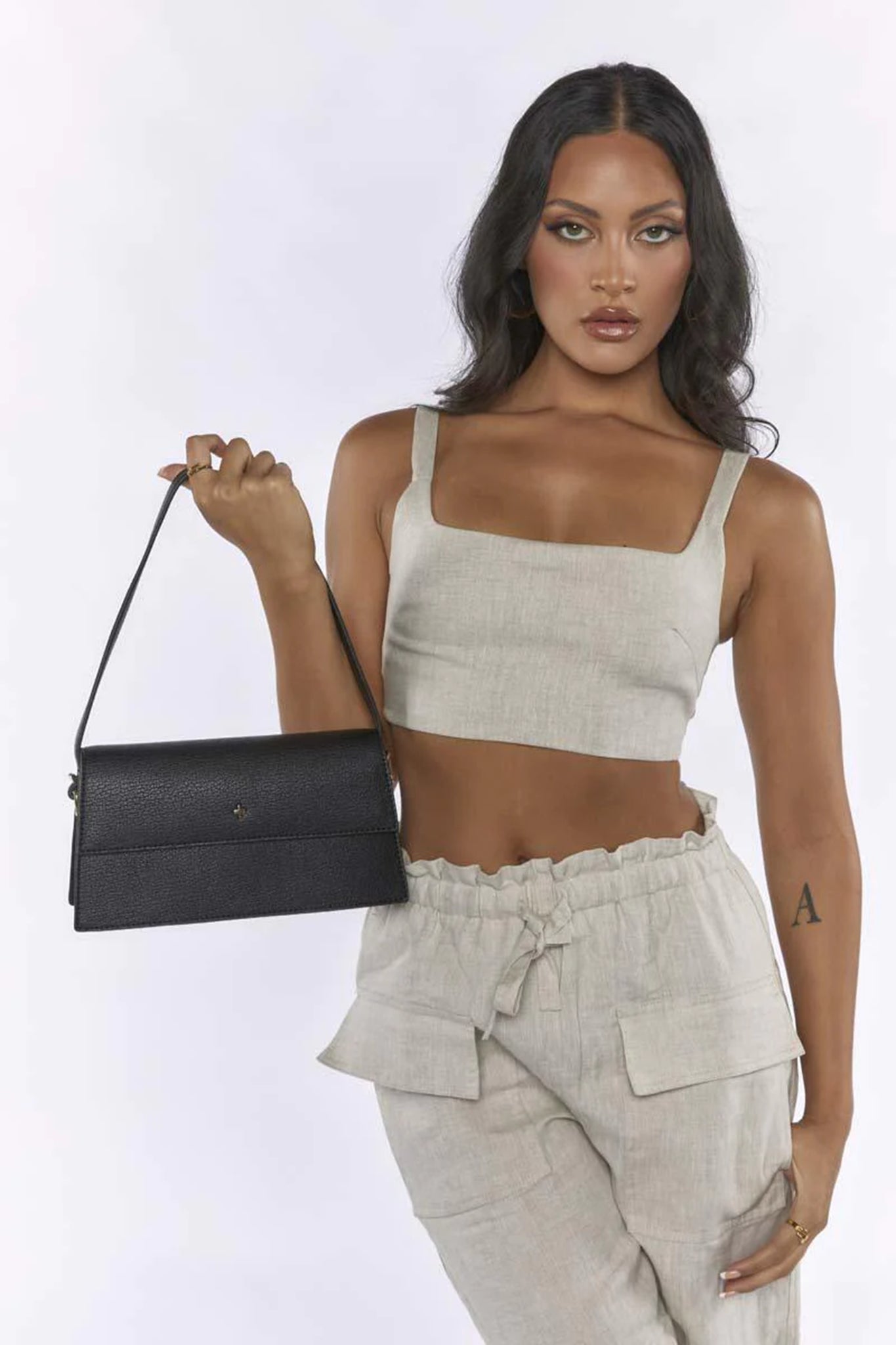 Peta And Jain Starri Shoulder Bag Black by Selfie Leslie Australia