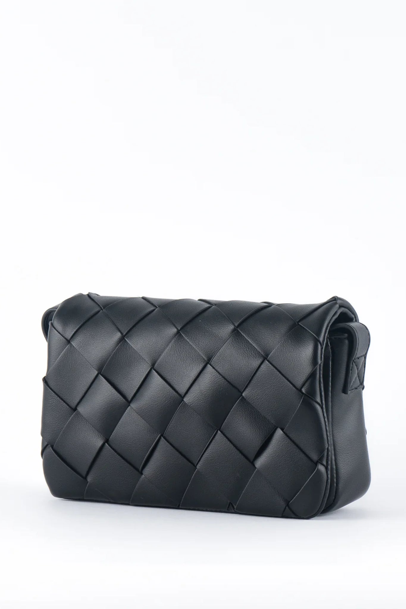TEN TONES Azure Weave Bag Black by Selfie Leslie Australia
