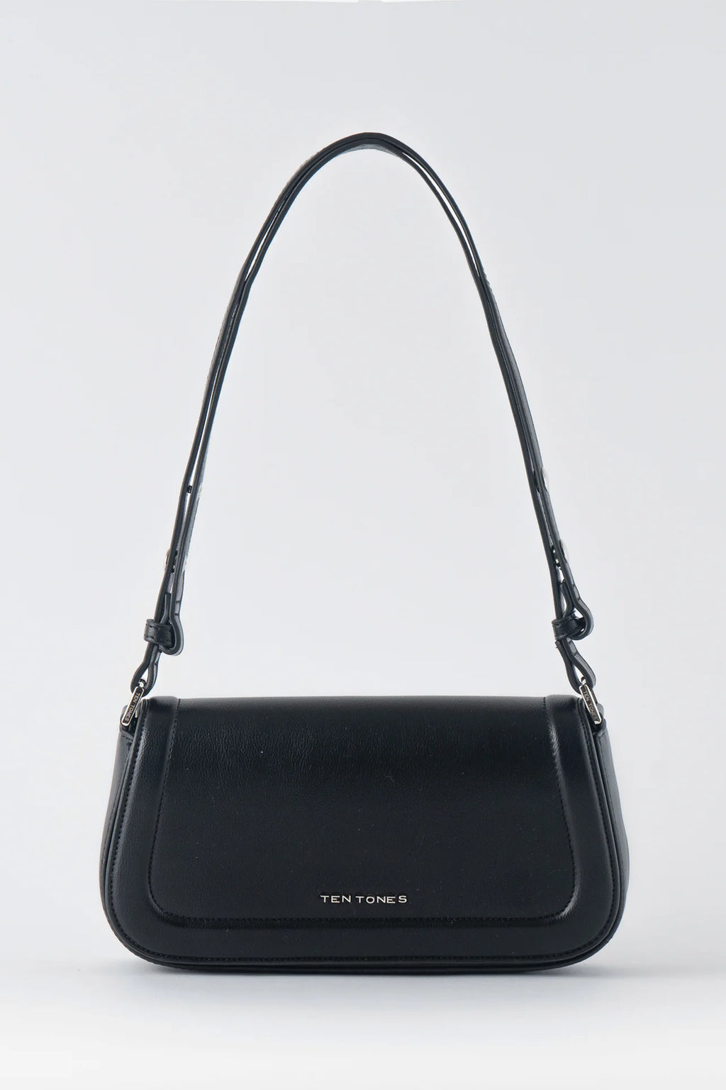 TEN TONES Bruno Baguette Bag Black by Selfie Leslie Australia