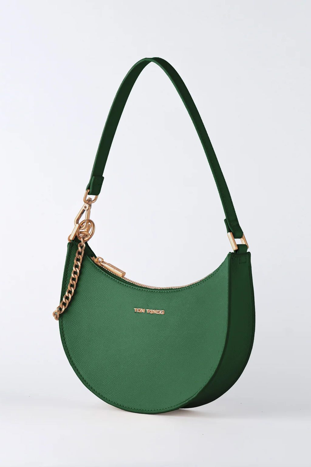TEN TONES Grayson Moon Bag Green by Selfie Leslie Australia
