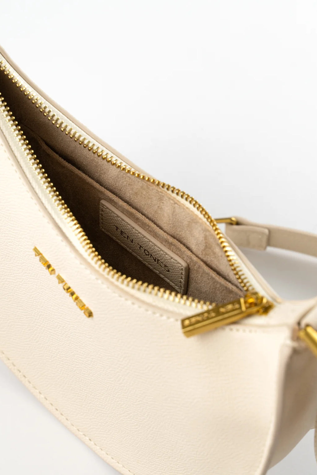 TEN TONES Grayson Moon Bag White by Selfie Leslie Australia
