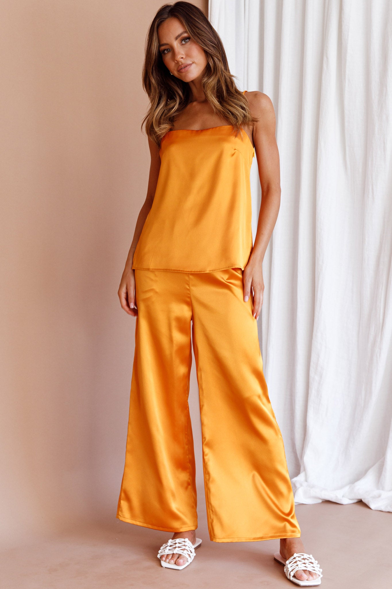 Hotel California Straight Leg Pants Sunset by Selfie Leslie Australia