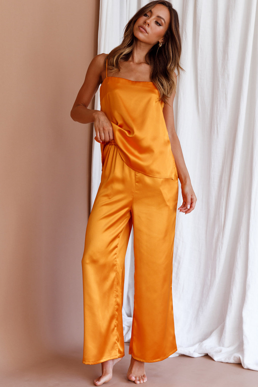 Hotel California Straight Leg Pants Sunset by Selfie Leslie Australia