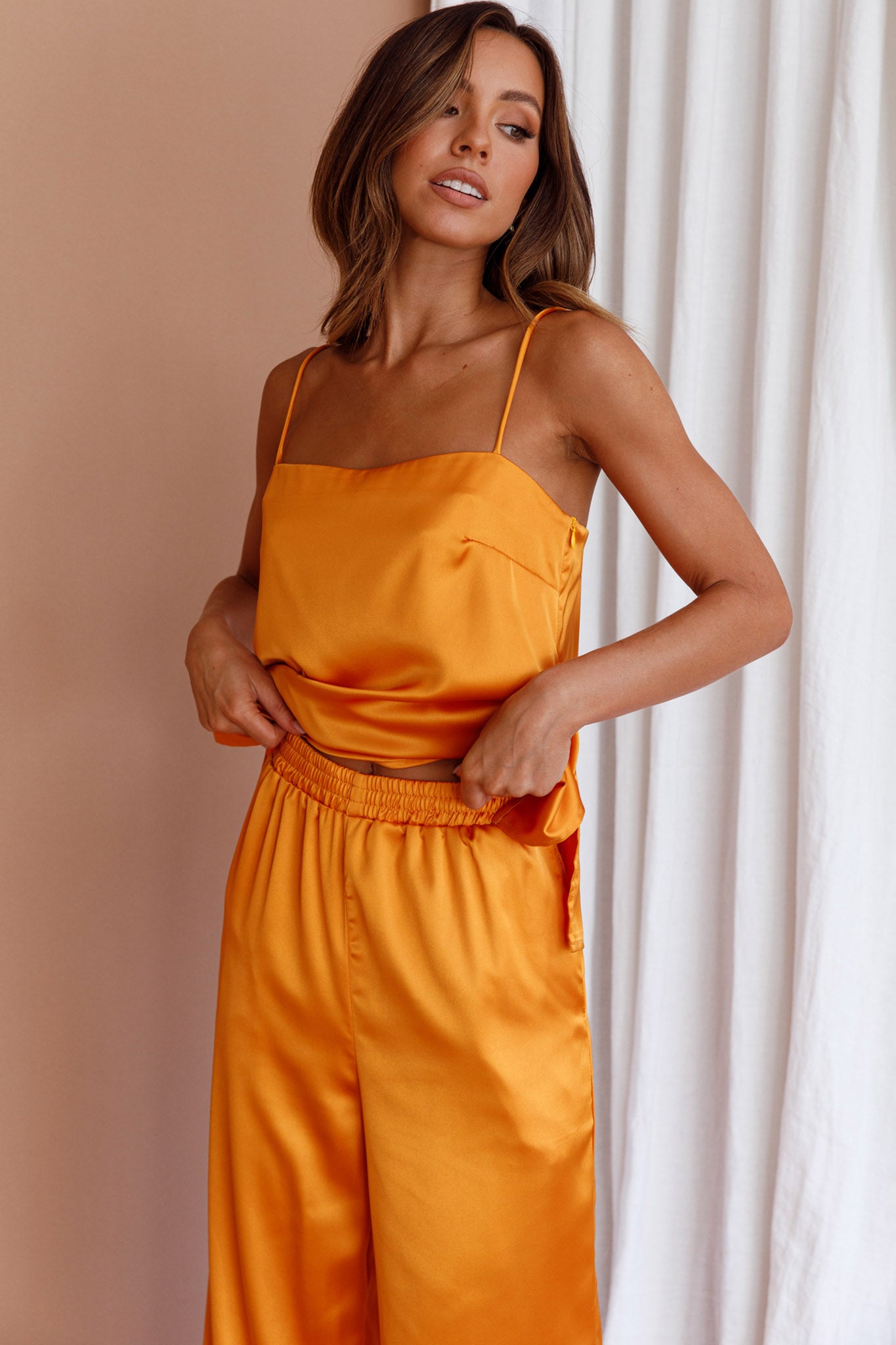 Hotel California Straight Leg Pants Sunset by Selfie Leslie Australia