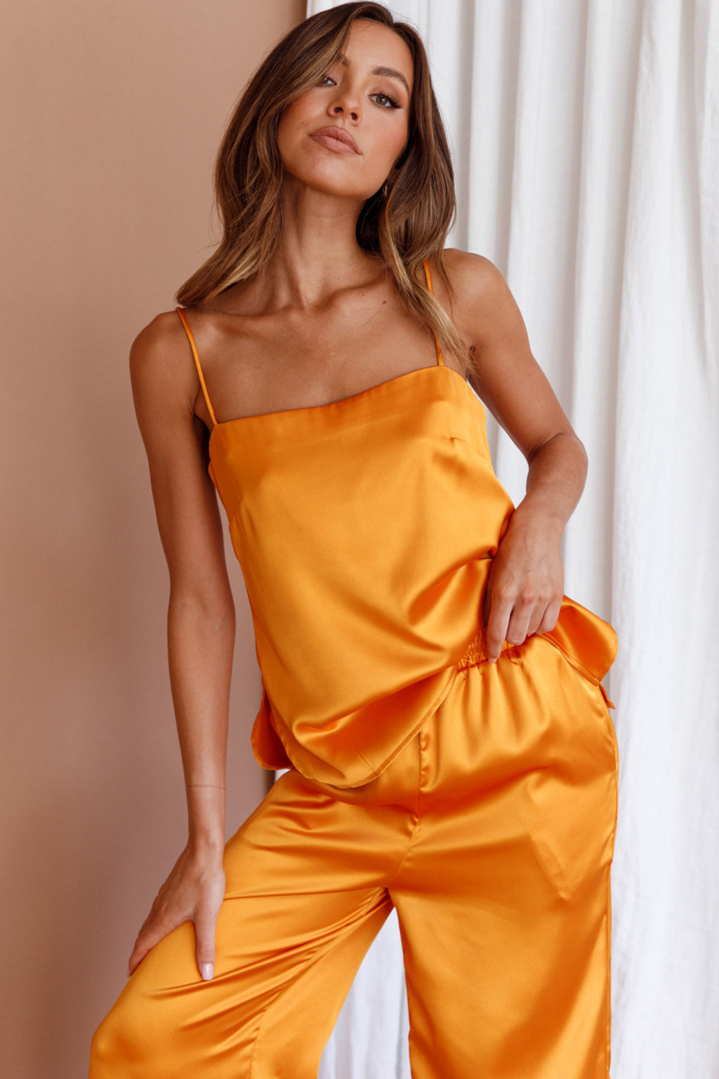 Hotel California Straight Leg Pants Sunset by Selfie Leslie Australia