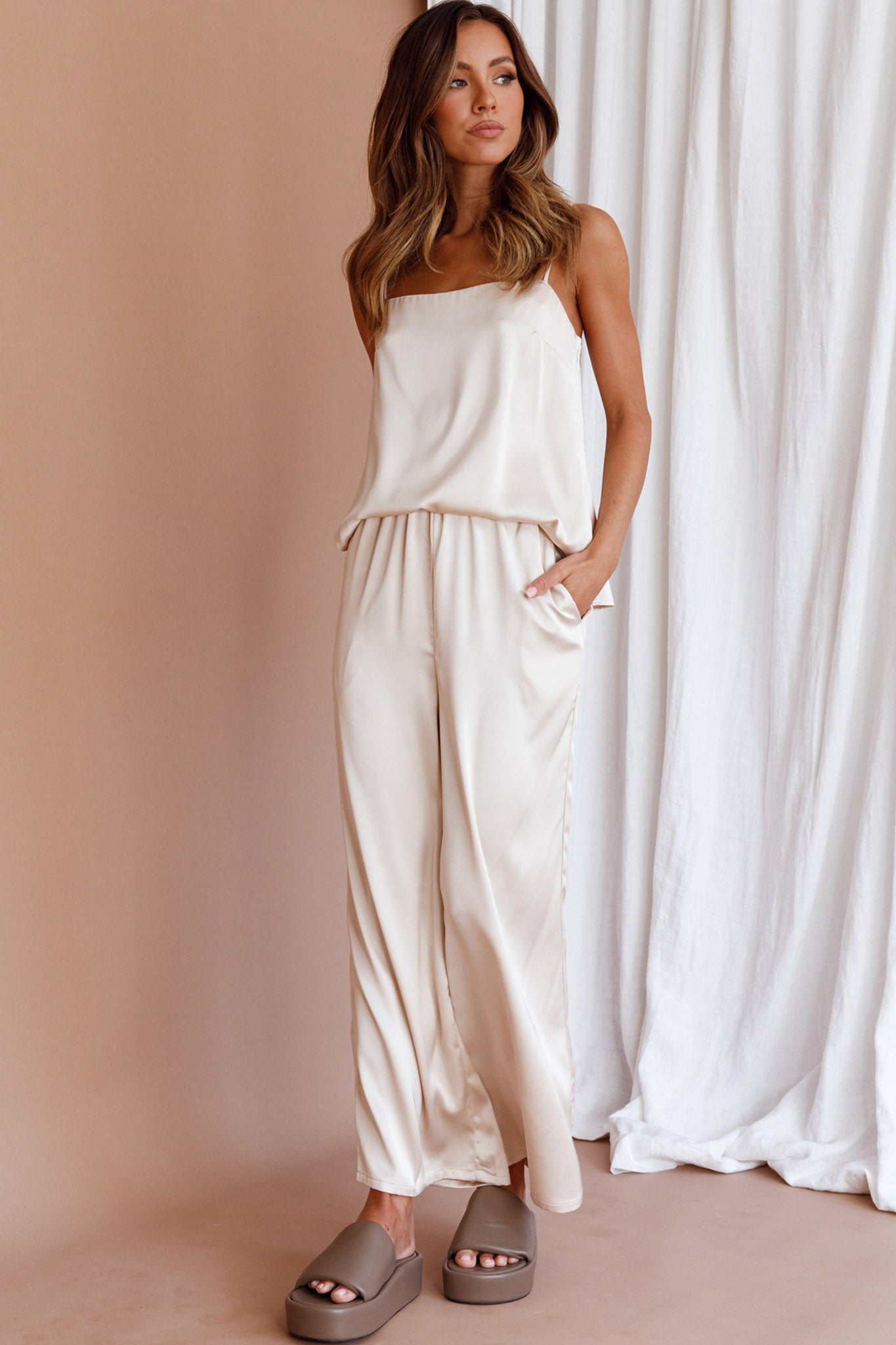 Hotel California Cami Top Stone by Selfie Leslie Australia