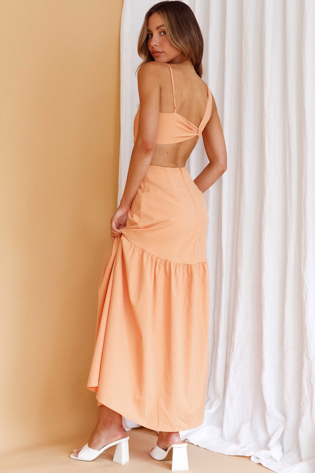 Evening Breeze Cut-Out Waist Maxi Dress Mango by Selfie Leslie Australia