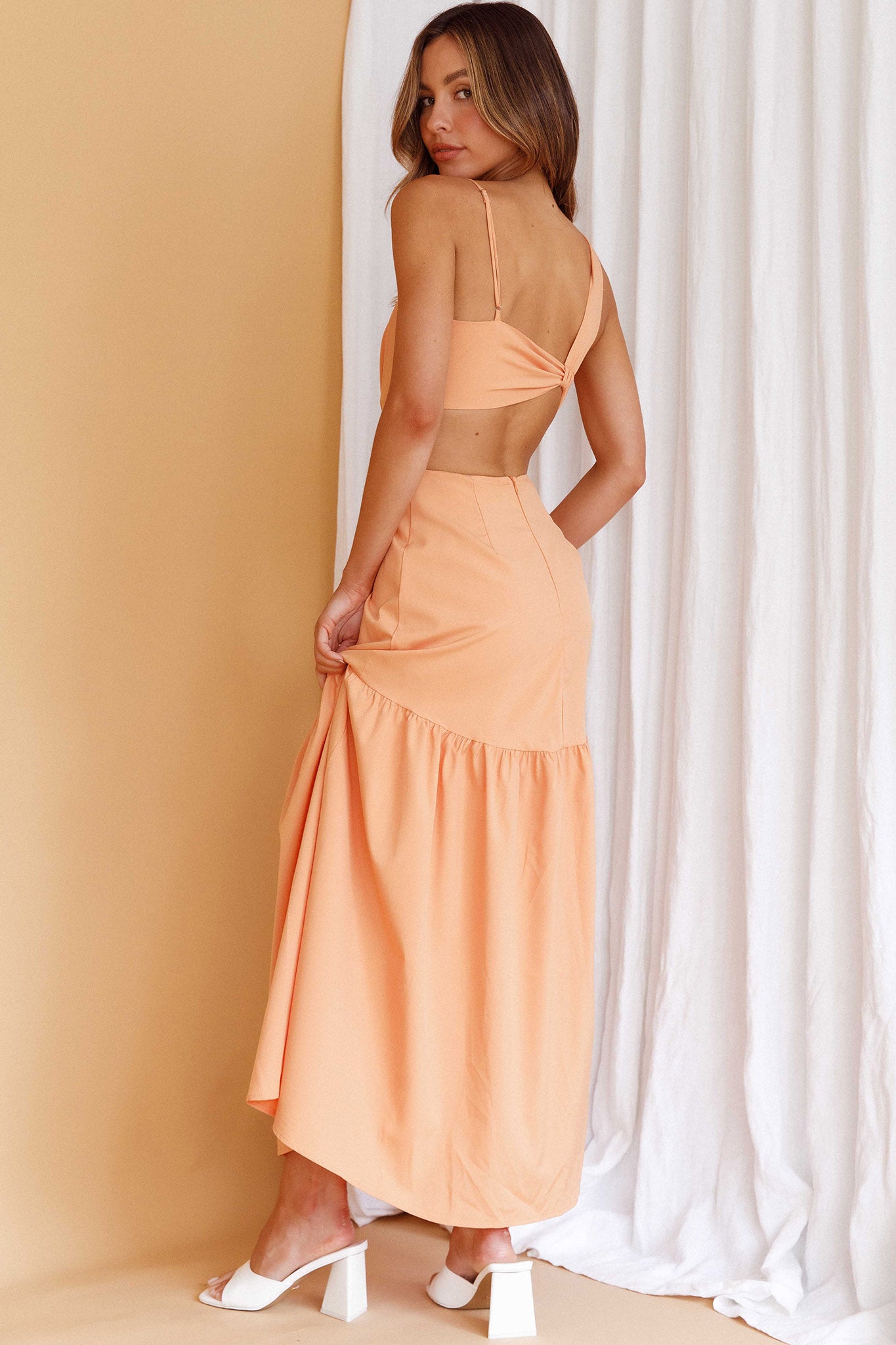 Evening Breeze Cut-Out Waist Maxi Dress Mango by Selfie Leslie Australia