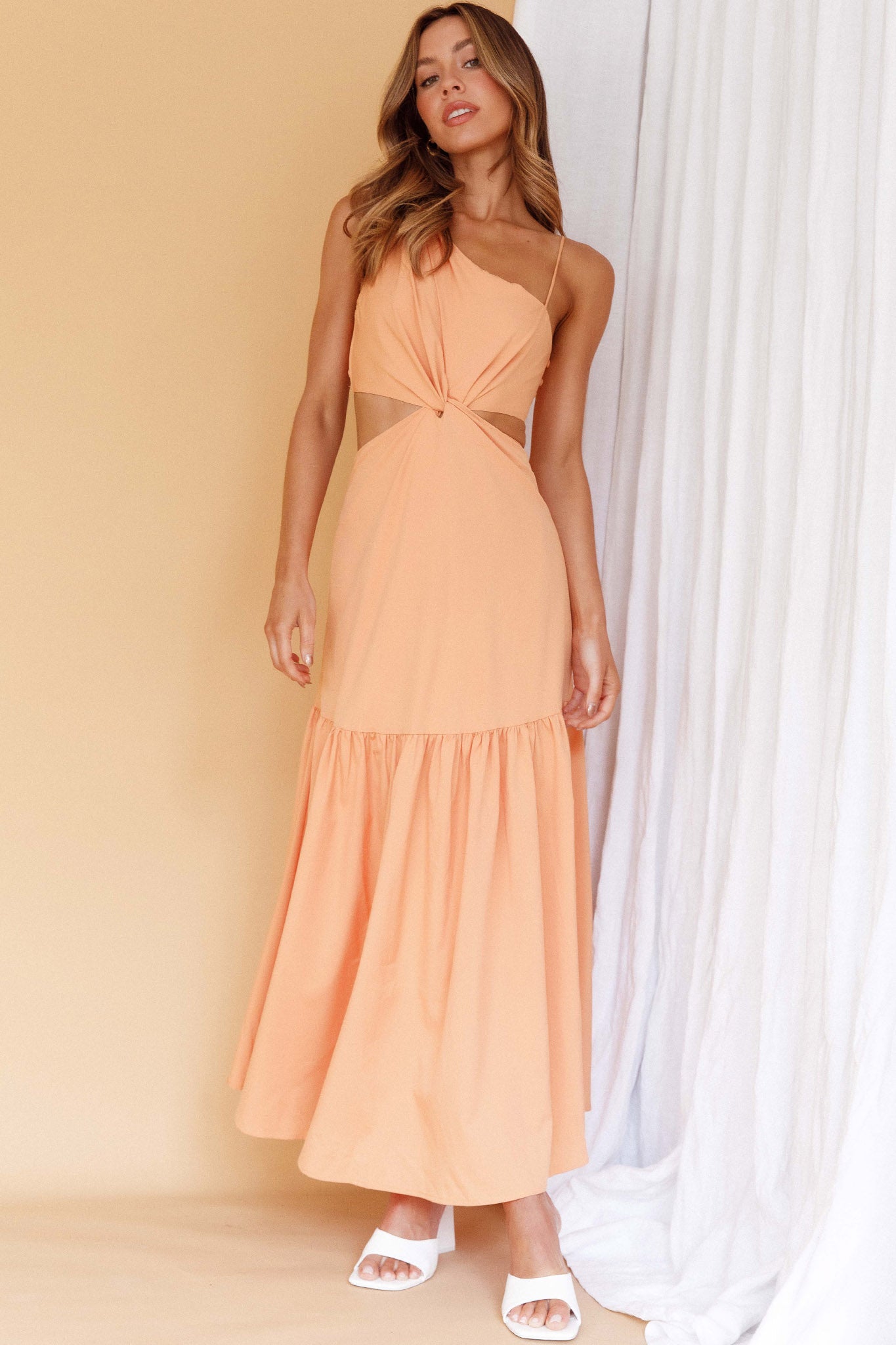 Evening Breeze Cut-Out Waist Maxi Dress Mango by Selfie Leslie Australia
