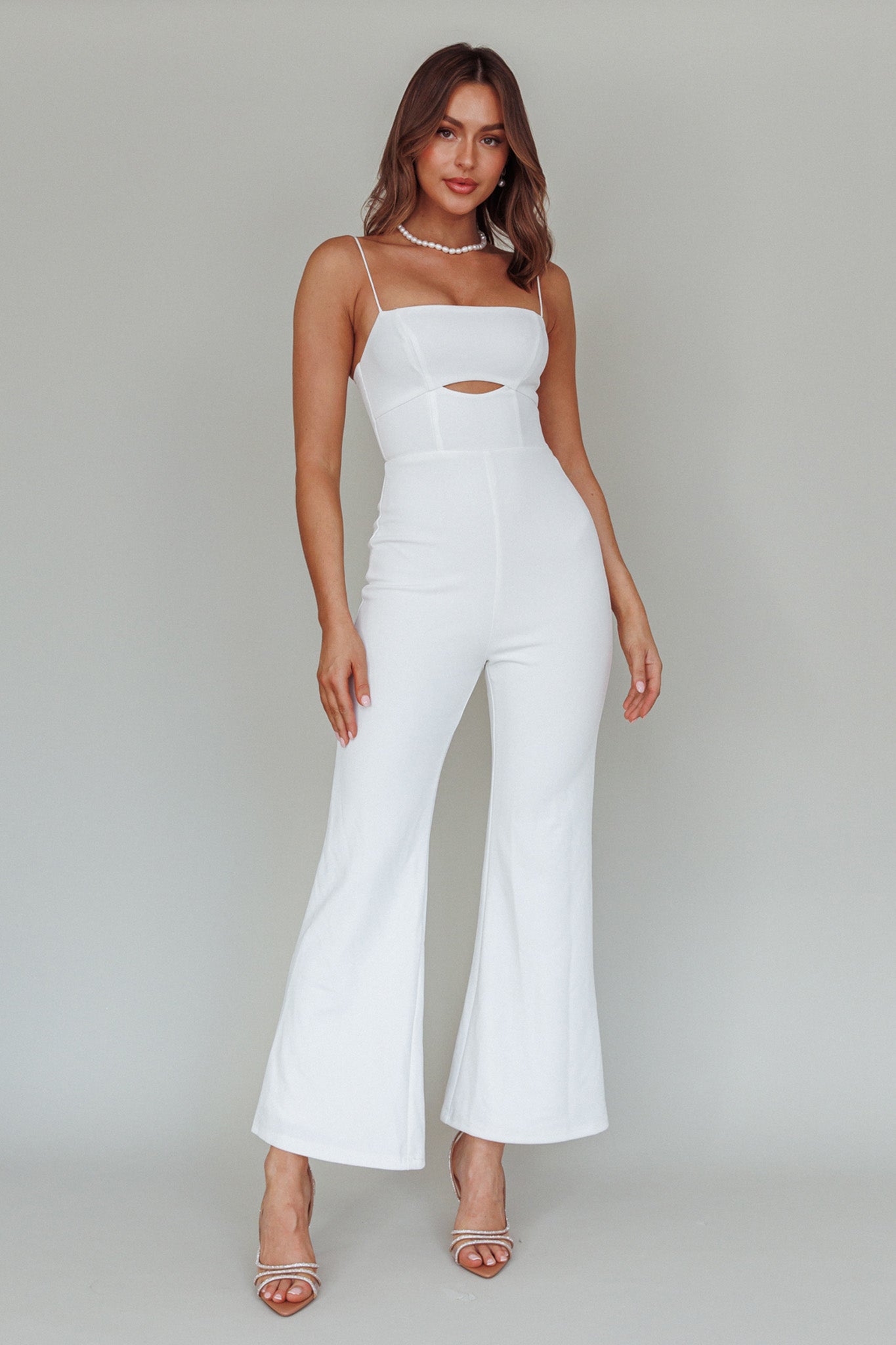Lyrics Keyhole Jumpsuit White by Selfie Leslie Australia