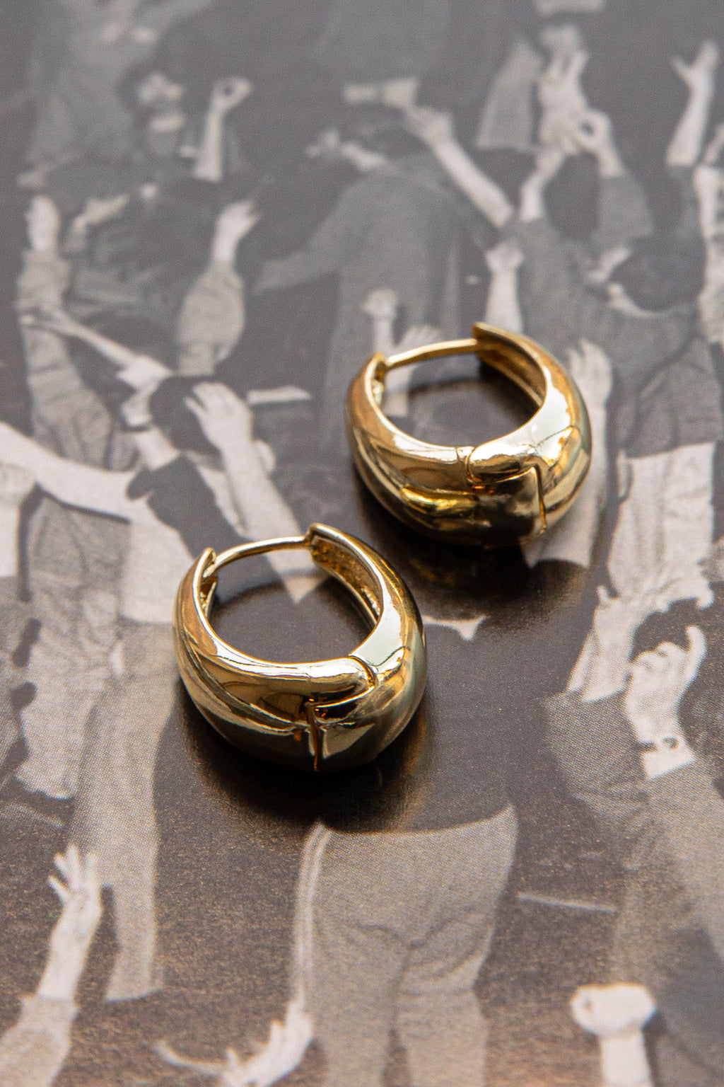 Helena Hoop Earrings Gold by Selfie Leslie Australia
