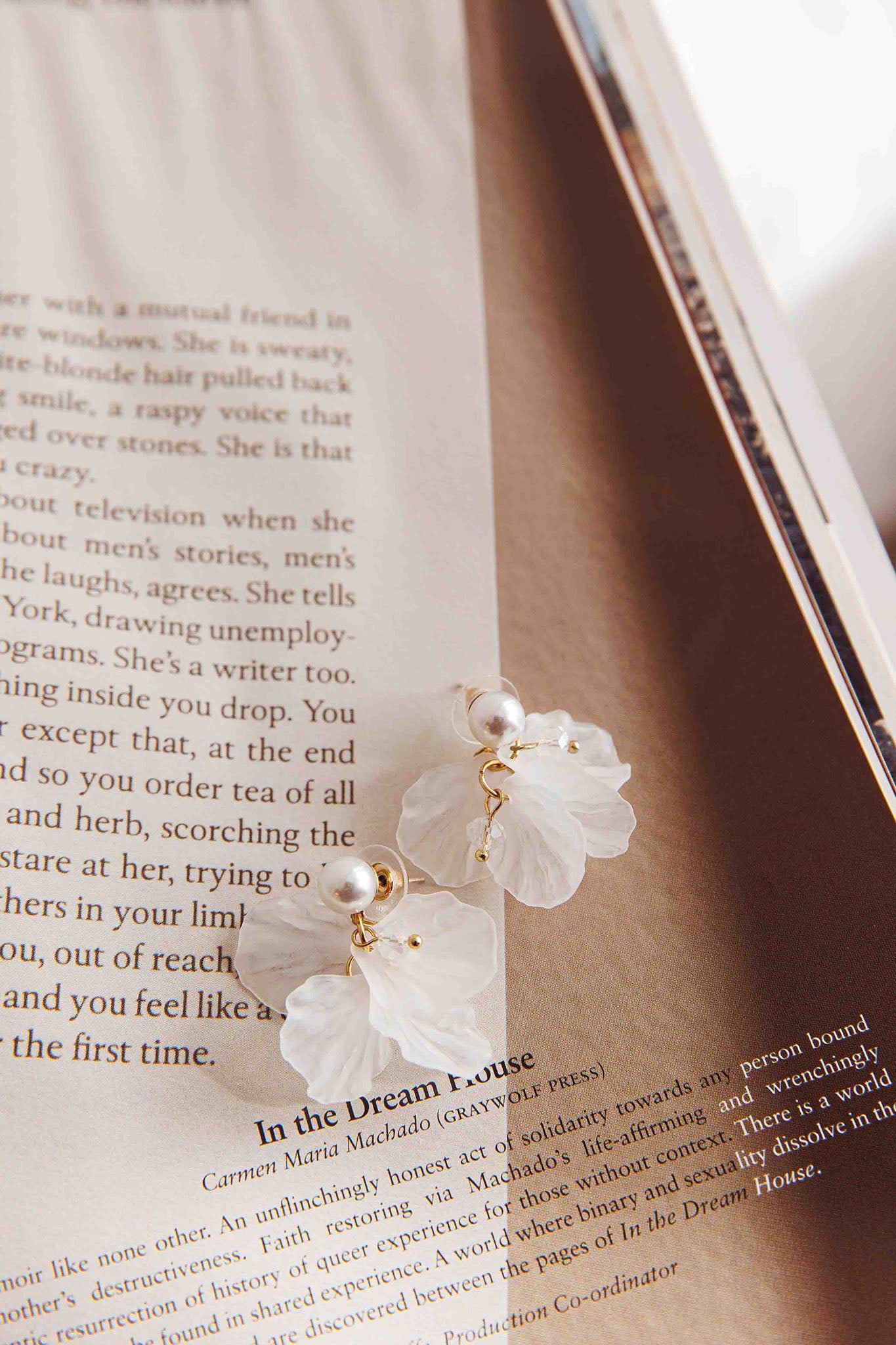 Earth Angel Petal Earrings Gold by Selfie Leslie Australia