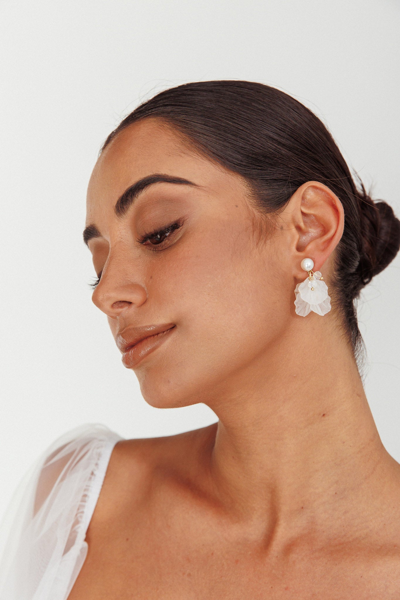 Earth Angel Petal Earrings Gold by Selfie Leslie Australia