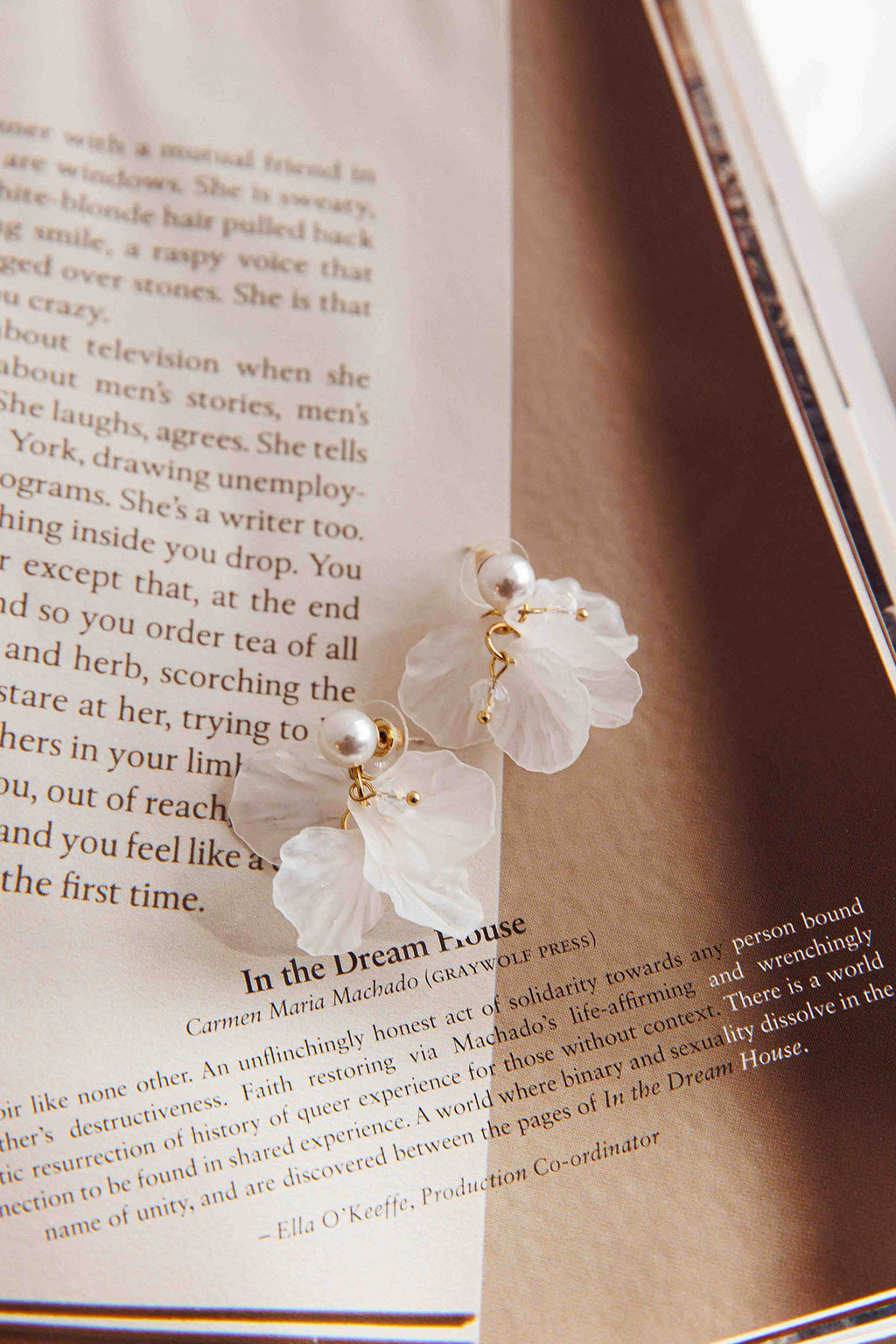 Earth Angel Petal Earrings Gold by Selfie Leslie Australia