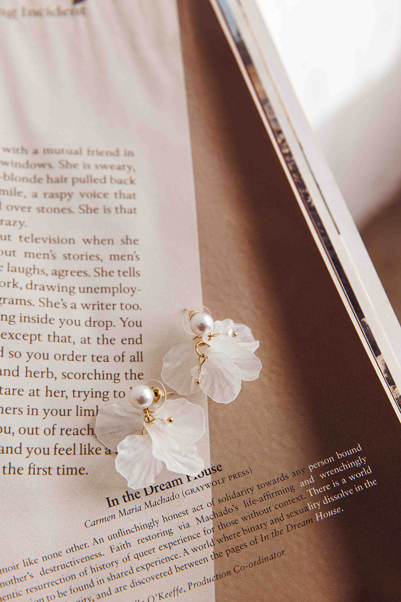 Earth Angel Petal Earrings Gold by Selfie Leslie Australia