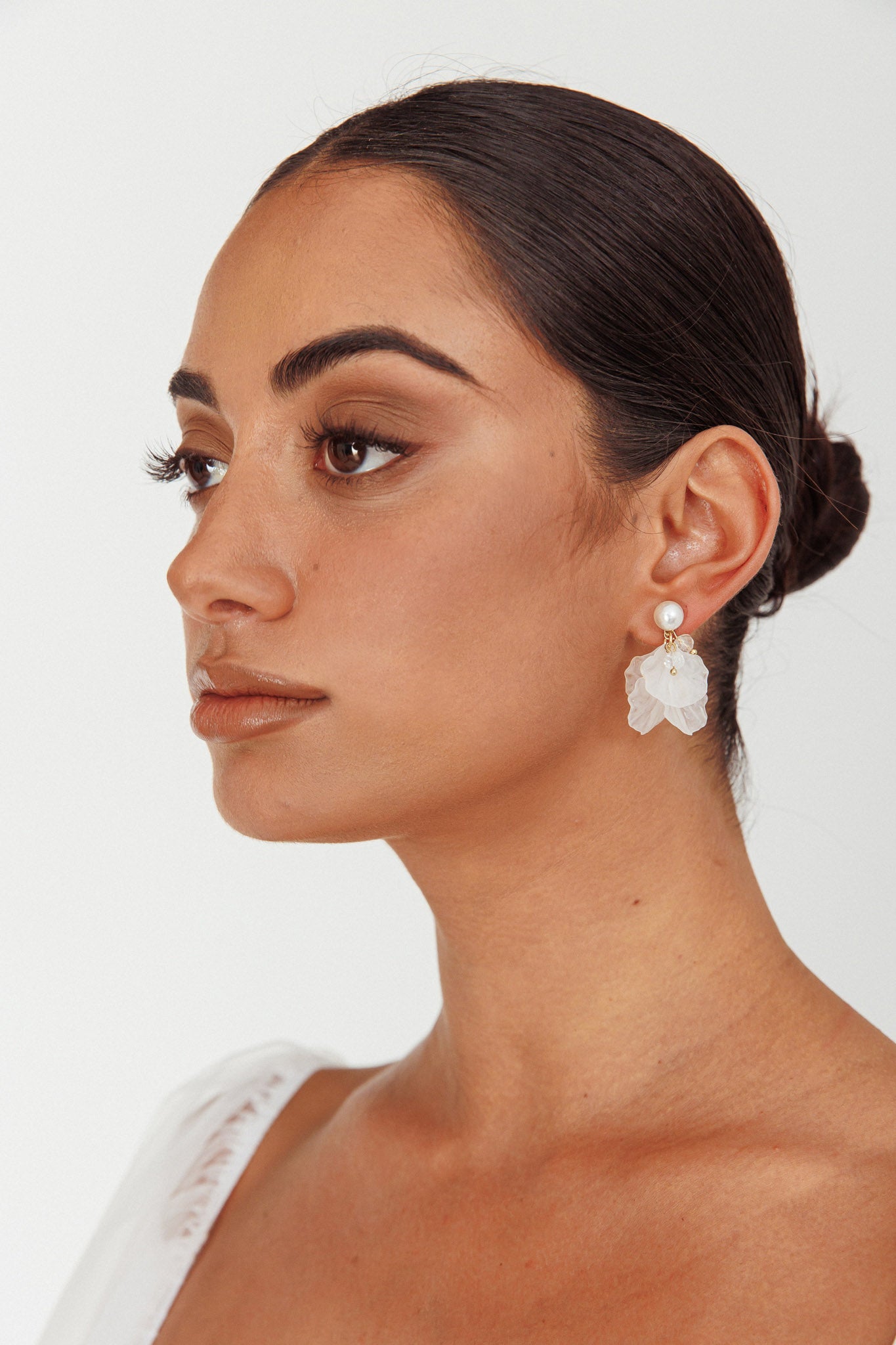 Earth Angel Petal Earrings Gold by Selfie Leslie Australia