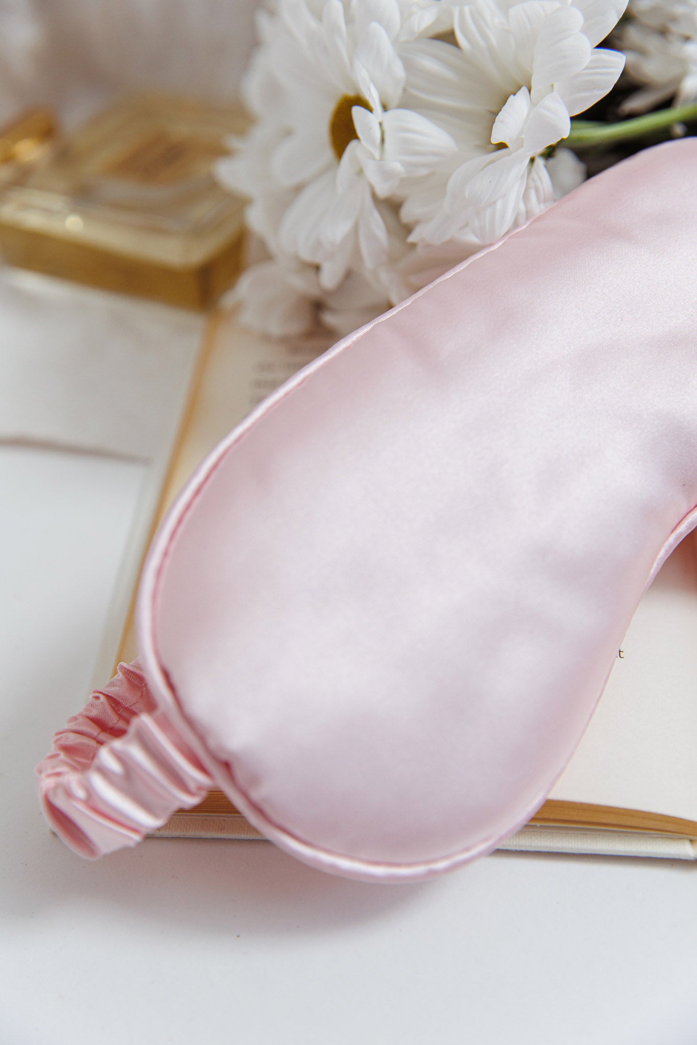 Sweet Dreams Satin Eye Mask Pink by Selfie Leslie Australia
